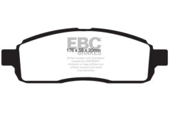 EBC Greenstuff Brake Pads - DP61843 - Image 2