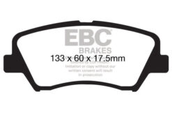 EBC Greenstuff 2000 Brake Pad Set (FRONT) DP21874 - Image 2