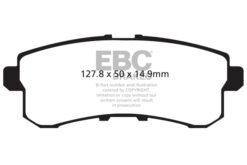 EBC Ultimax OEM Replacement Brake Pad Set DP1876 [Rear] - Image 2