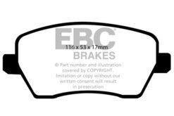 EBC Greenstuff 2000 Brake Pad Set (FRONT) DP21903 - Image 2