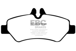 EBC Ultimax OEM Replacement Brake Pad Set DP1927 [Rear] - Image 2