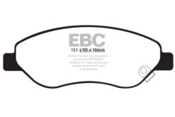 EBC Greenstuff 2000 Brake Pad Set (FRONT) DP21981 - Image 2
