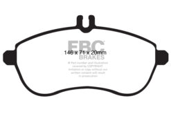 EBC Redstuff Brake Pads - DP31989C - Image 2
