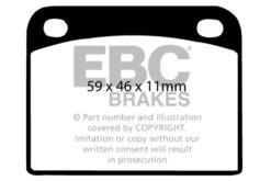 EBC Ultimax Brake Pad Set (REAR) DP217 - Image 2