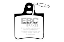 EBC Ultimax Brake Pad Set (REAR) DP245 - Image 2