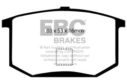 EBC Redstuff Brake Pads - DP3298C - Image 2
