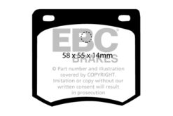 EBC Ultimax Brake Pad Set (REAR) DP331 - Image 2