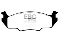 EBC Greenstuff 2000 Brake Pad Set (FRONT) DP2366 - Image 2
