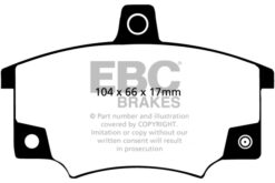 DP420/3 EBC Ultimax OEM Replacement Brake Pad Set [ Front ] - Image 2