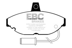 Alternative view of EBC Yellowstuff Brake Pads - DP4467R