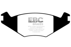 EBC Greenstuff 2000 Brake Pad Set (FRONT) DP2515 - Image 2