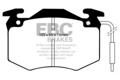 EBC Greenstuff Brake Pads - DP2546 - - Image 2