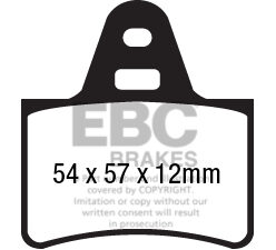 EBC Ultimax Brake Pad Set (REAR) DP573 - Image 2