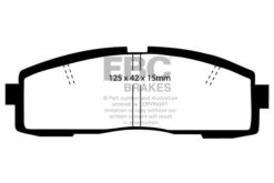 Alternative view of DP4608/2R EBC Yellowstuff Street and Track Brake Pad Set [Rear]