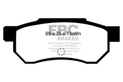 EBC Ultimax Brake Pad Set (REAR) DP642 - Image 2