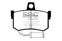 EBC Ultimax Brake Pad Set (REAR) DP662 - Image 2