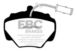 EBC Ultimax Brake Pad Set (REAR) DP663 - Image 2