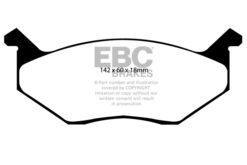 DP4678R EBC Yellowstuff Street and Track Brake Pad Set [Front] - Image 2