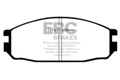EBC Ultimax Brake Pad Set (REAR) DP688 - Image 2