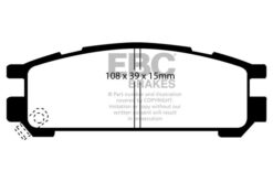 Alternative view of DP4821R EBC Yellowstuff Street and Track Brake Pad Set [Rear]