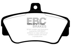 EBC Ultimax Brake Pad Set (FRONT) DP838 - Image 2