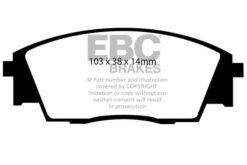 EBC Ultimax Brake Pad Set (FRONT) DP840 - Image 2