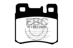 Alternative view of DP4846R EBC Yellowstuff Street and Track Brake Pad Set [Rear]