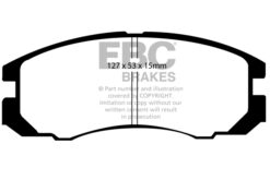 EBC Ultimax Brake Pad Set (FRONT) DP847 - Image 2