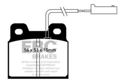 EBC Ultimax Brake Pad Set (REAR) DP916 - Image 2