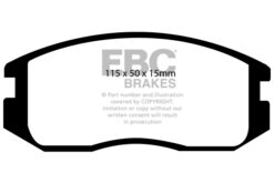 EBC Ultimax Brake Pad Set (FRONT) DP941 - Image 2