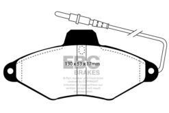 EBC Ultimax Brake Pad Set (FRONT) DP942 - Image 2