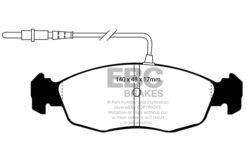 EBC Ultimax Brake Pad Set (FRONT) DP948 - Image 2