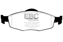 EBC Ultimax Brake Pad Set (FRONT) DP950 - Image 2