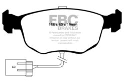 EBC Redstuff Brake Pads - DP3956C - Image 2