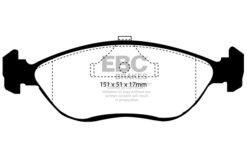 EBC Ultimax Brake Pad Set (FRONT) DP989 - Image 2
