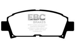 Alternative view of EBC Ultimax Brake Pad Set (FRONT) DP995