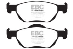 DP42000R EBC Yellowstuff Street and Track Brake Pad Set [Front] - Image 2