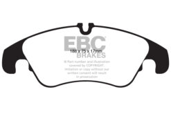 EBC Greenstuff 2000 Brake Pad Set (FRONT) DP22022 - Image 2