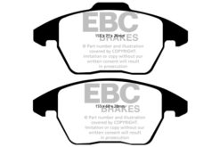 EBC Greenstuff 2000 Brake Pad Set (FRONT) DP22052 - Image 2