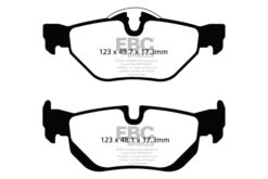 Alternative view of EBC Ultimax OEM Replacement Brake Pad Set DPX2069 [Rear]