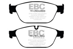 Alternative view of EBC Ultimax OEM Replacement Brake Pad Set DPX2087 [Front]