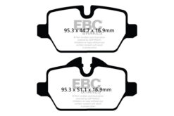 DP42102R EBC Yellowstuff Street and Track Brake Pad Set [Rear] - Image 2