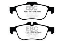 EBC Ultimax OEM Replacement Brake Pad Set DPX2124 [Rear] - Image 2