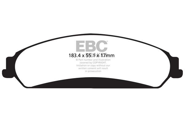 EBC Redstuff Brake Pads - DP32139C - Image 2