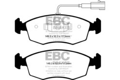 EBC Greenstuff 2000 Brake Pad Set (FRONT) DP22141 - Image 2