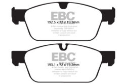 DP42156R EBC Yellowstuff Street and Track Brake Pad Set [Front] - Image 2