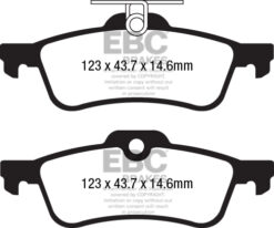 Alternative view of EBC Ultimax OEM Replacement Brake Pad Set DP1505 [Front]