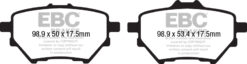 EBC Ultimax OEM Replacement Brake Pad Set DPX2196 [Rear] - Image 2