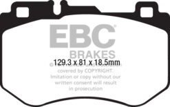 EBC Greenstuff 2000 Brake Pad Set (FRONT) DP22209 - Image 2