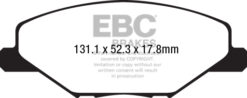EBC Ultimax OEM Replacement Brake Pad Set DPX2211 [Front] - Image 2